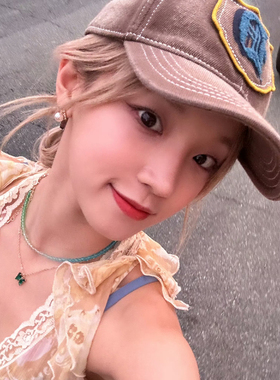 宋雨琦同款叠戴蝴蝶项链