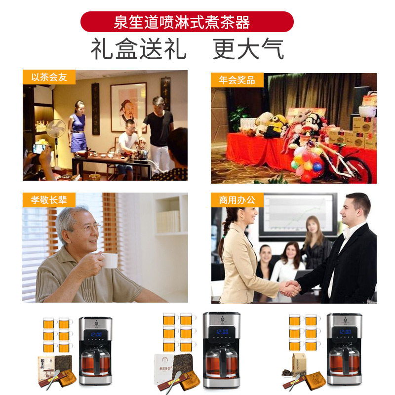 泉笙道煮茶器黑茶普洱养生玻璃壶机 chisondo泉笙道养生壶/煎药壶