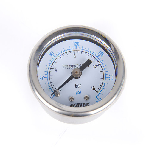 ACUTEK轴向不锈钢压力表Y40BF-Z 16bar ZG1/8材质304 氨气 耐高温 - 图3