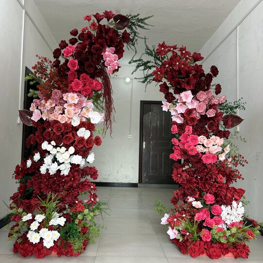 Customized new wedding props horn arch