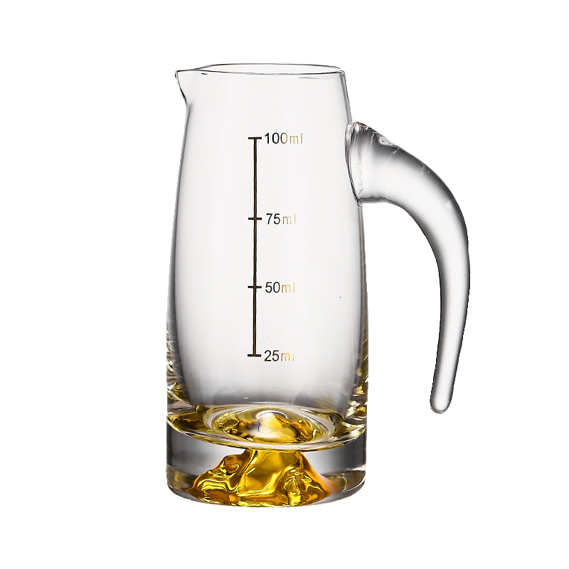 新款白酒分酒器醒酒器小酒壶子弹杯金山杯玻璃红酒醒酒器饭店用,淘宝优惠券,粉丝福利购,淘宝优惠卷