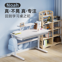Renowned Lift Children Learn Little White Table Cream Wind Computer Desk Brief Home Student Writing Desk Desk
