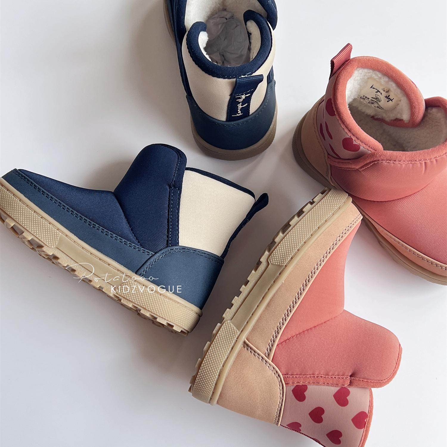 5Z 清仓特价 丹麦Konges Slojd KS 儿童棉靴保暖防滑雪地短靴加绒,淘宝优惠券,粉丝福利购,淘宝优惠卷