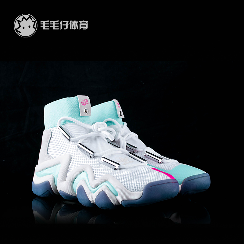 Adidas X Nice Kicks Crazy 8鸳鸯联名科比KOBE男子篮球鞋DB1788 - 图2