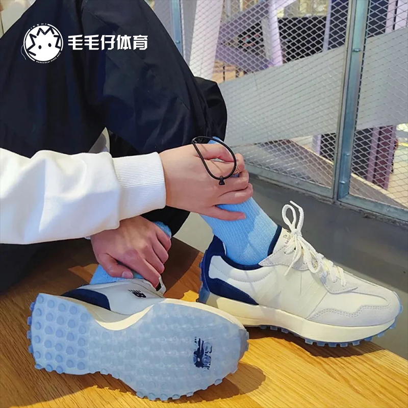 New Balance 经典NB327系列 复古男休闲跑步鞋老爹鞋 MS327LAB - 图0