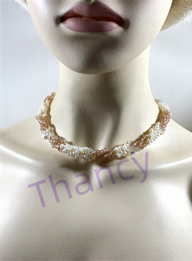 BAUBLEBAR打标真珍珠水晶项链