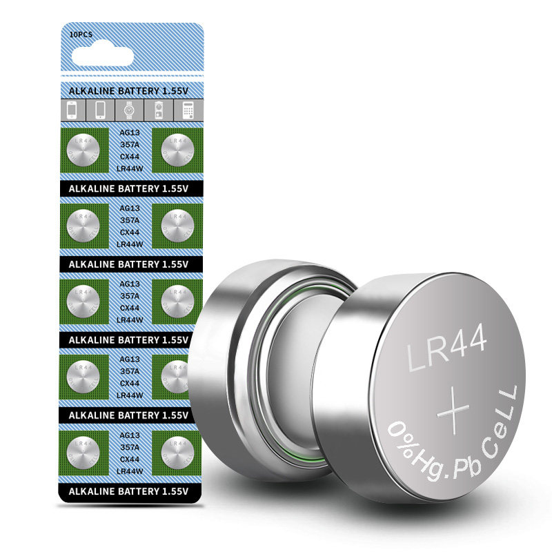 LR44纽扣电池LR41/AG3钮扣式AG13 L1154 A76 357a SR44电子手表玩 - 图0