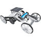 Solar toy building blocks assembled four-wheel drive car