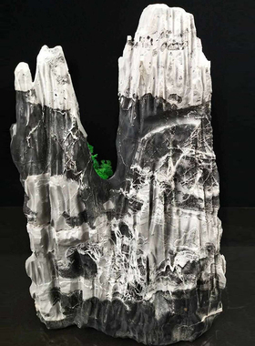 天然云雾石原石观赏石花园奇石水池鱼缸石盆景假山布景石头灵璧石