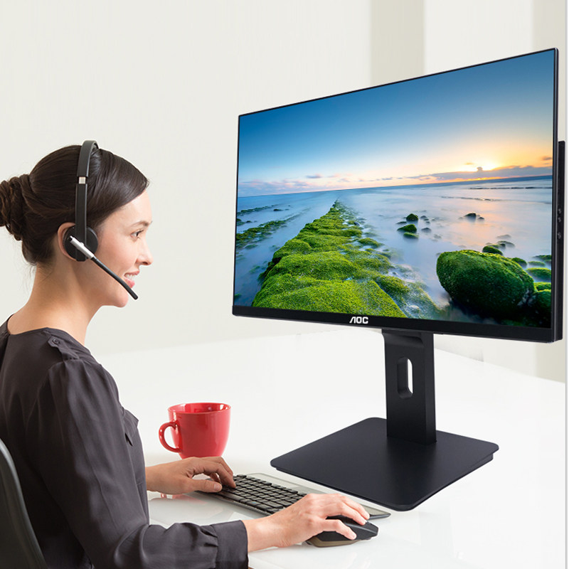 27英寸aoc品牌一体机升降旋转壁挂 AOC一体机