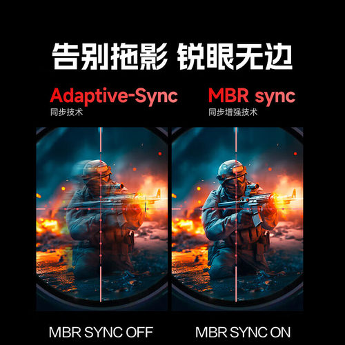 AOC 27英寸4K高清190Hz双模U27G4F电竞屏幕高刷游戏电脑显示器160 - 图1