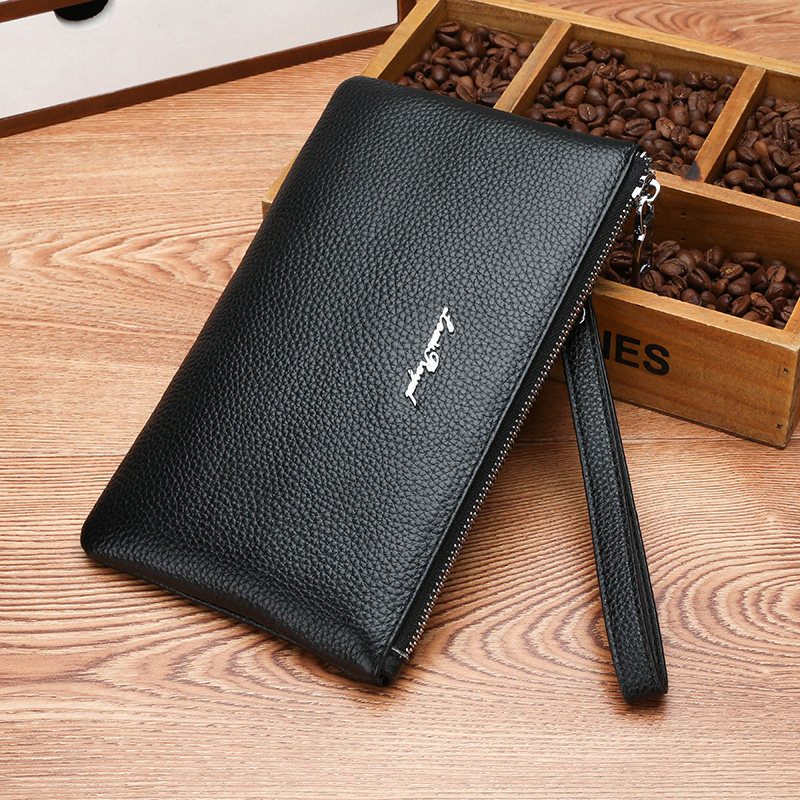 2022新款潮男士大容量信封包手拿包 路易贵族男士包袋