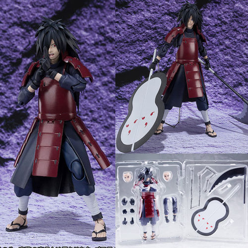 SHF火影忍者可动鸣人 佐助 卡卡西 宇智波鼬手办模型玩具人偶公仔 - 图3