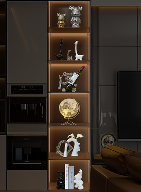 6层酒柜红酒架摆件家居装饰套装