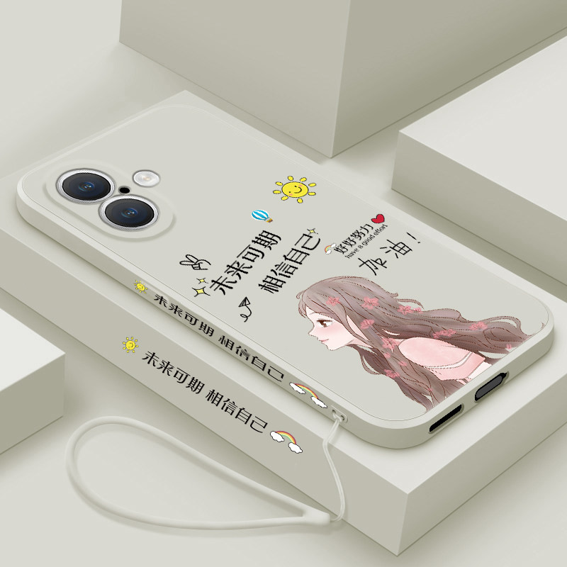 适用苹果16手机壳新款iPhone16plus液态硅胶软壳网红女款16promax时尚镜头全包防摔ip十六超薄保护套未来可期