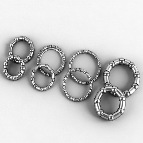 自行车前叉轴承山地车碗组自行车滚珠轴承前轴中轴后球架轴承配件 - 图3