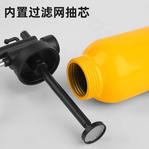 打油枪硬管手动机油抢注油器小型工业油嘴器瓶加注金属喷壶高压力-图1