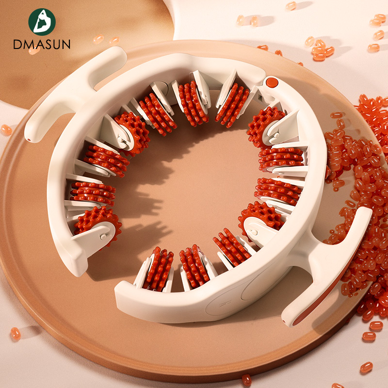 环形夹腿滚轮腿部按摩器小腿辅助器 dmasun瑜伽舒展器/健康架