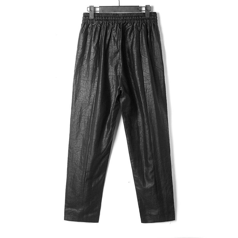 仿香云纱男裤中老年男装休闲裤男士松紧带裤子仿桑蚕丝长裤哈伦裤,淘宝优惠券,粉丝福利购,淘宝优惠卷