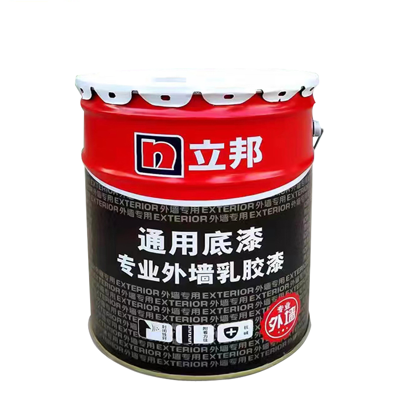 立邦外墙漆EX-707耐候性防晒防水防潮防霉乳胶漆工程面漆外墙底漆 - 图0