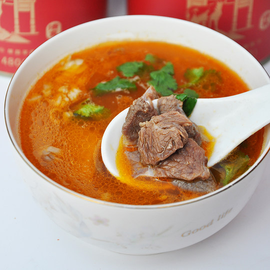 山东单县头一锅白汤羊肉汤大炖羊肉羊汤铁罐大炖羊肉春节羊肉礼盒