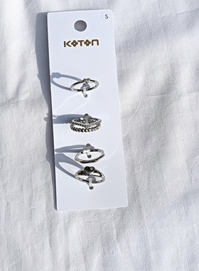 青岛外贸流行饰品欧美原单正品个性小众设计个性复古珍珠精品戒指