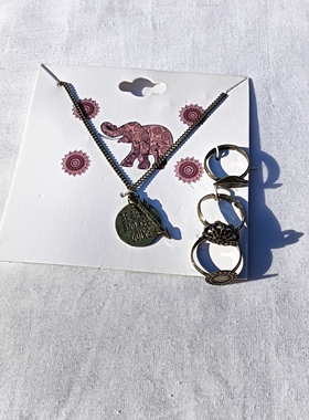 青岛外贸流行饰品欧美原单正品个性小众设计感复古做旧精品项链