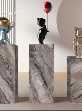 客厅花架轻奢风装饰玄关轻奢