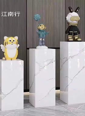 大理石摆件底座增高台客