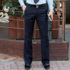 2021 new product micro-flare trousers men's self-cultivation youth business drape-free iron-free straight suit pants men's flared pants