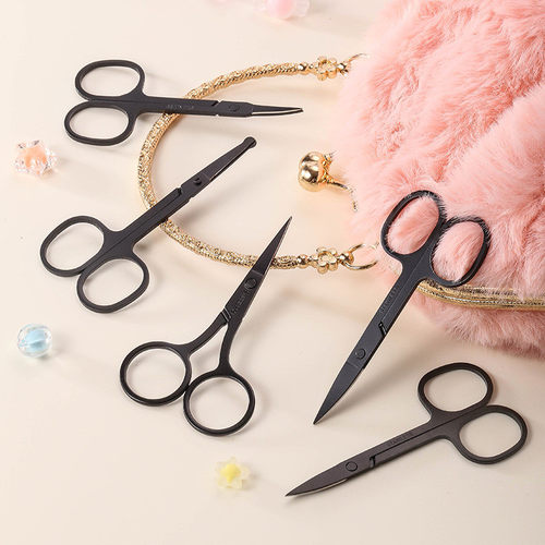 女生日常家用便携修眉剪刀修眉刀精修眉毛化妆神器工具 - 图0