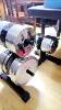 Household bar dumbbell piece storage rack display piece size hole piece storage placement rod room rack fitness piece changer