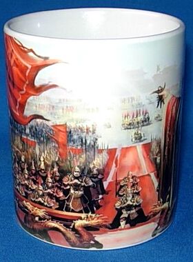 汉武帝水杯中国古代皇帝摆设刘彻纪念品收藏杯子摆件汉武大帝茶杯