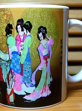 金陵十二钗杯子礼物红楼梦纪念品