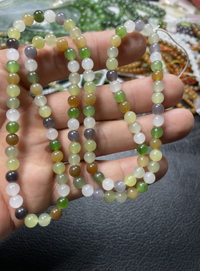 和田玉多宝卡6多圈手链