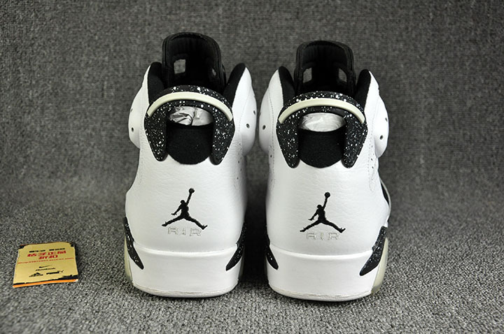 Air Jordan 6 Oreo AJ6 奥利奥6 男子篮球鞋 384664-101