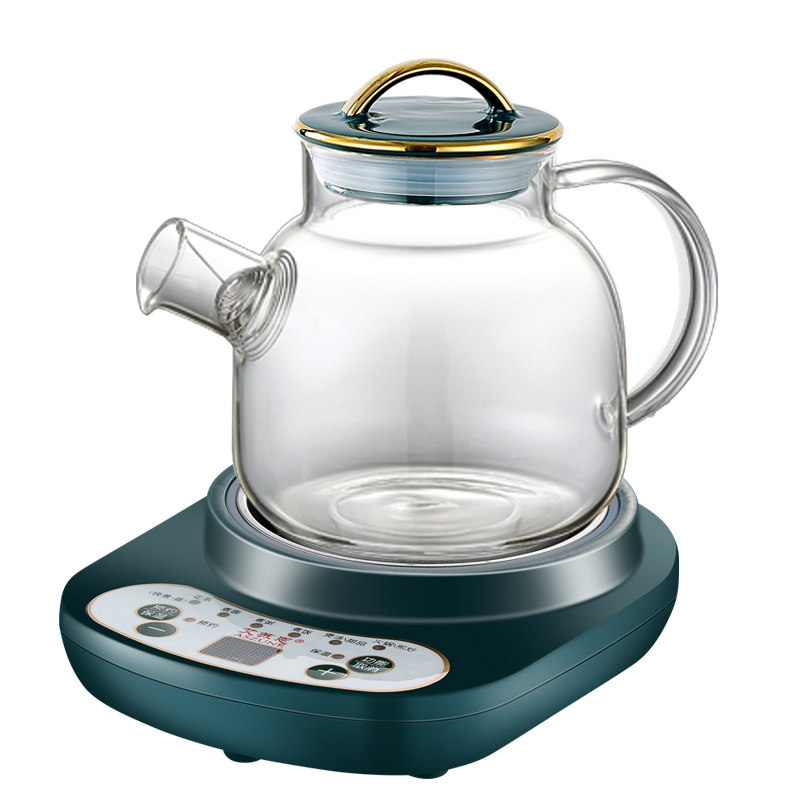 煮茶器多功能全玻璃花茶mini小茶炉 沐洁电器电茶炉/煮茶器/奶茶机