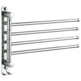 Вращение стойки для полотенец без удара туалета, настенный туалет, ванная комната, складывание полотенца из нержавеющей стали, склад