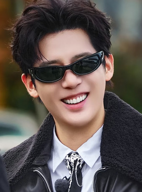 王安宇同款墨镜男款痞帅开车登山