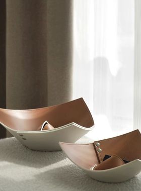 ins创意收纳盘治愈卧室摆件