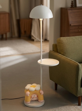 卡通动物树脂可发光落地摆件