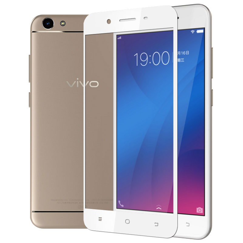 适用vivo y66i钢化膜IQOO全屏S1覆盖V3贴膜Z6白Y93边S5全玻璃NEX3 - 图3