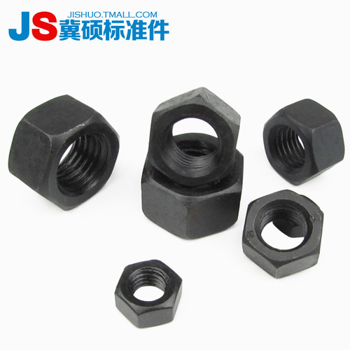GB6170高强度8级发黑螺母镀锌镀镍达克罗10/12级螺帽M5/M6—M100 - 图3
