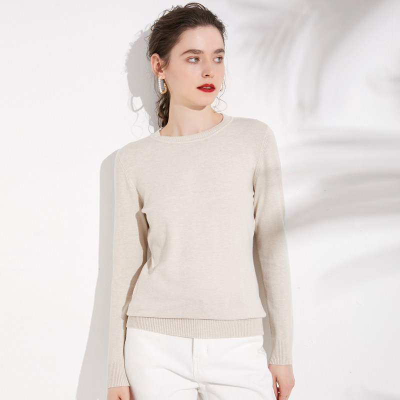 打底衫2020年秋冬新款宽松套头毛衣 蔓诗朵缇毛衣
