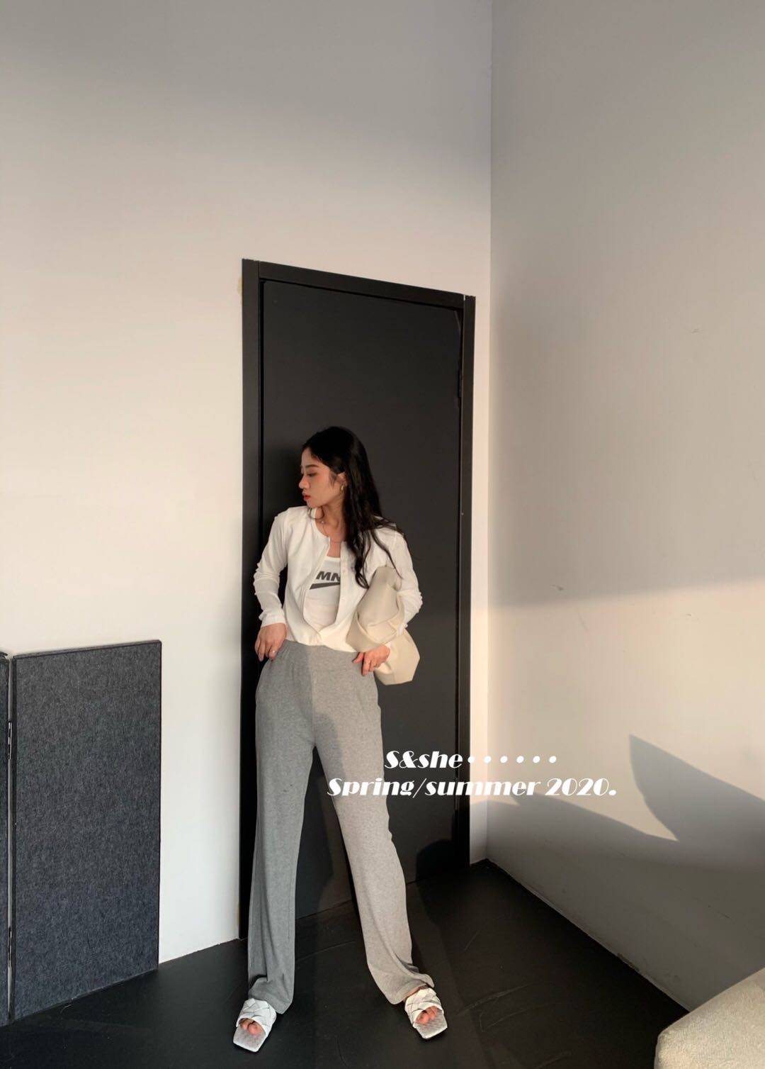 s&she新款2020春季女装印花女t 小胖家女装店T恤