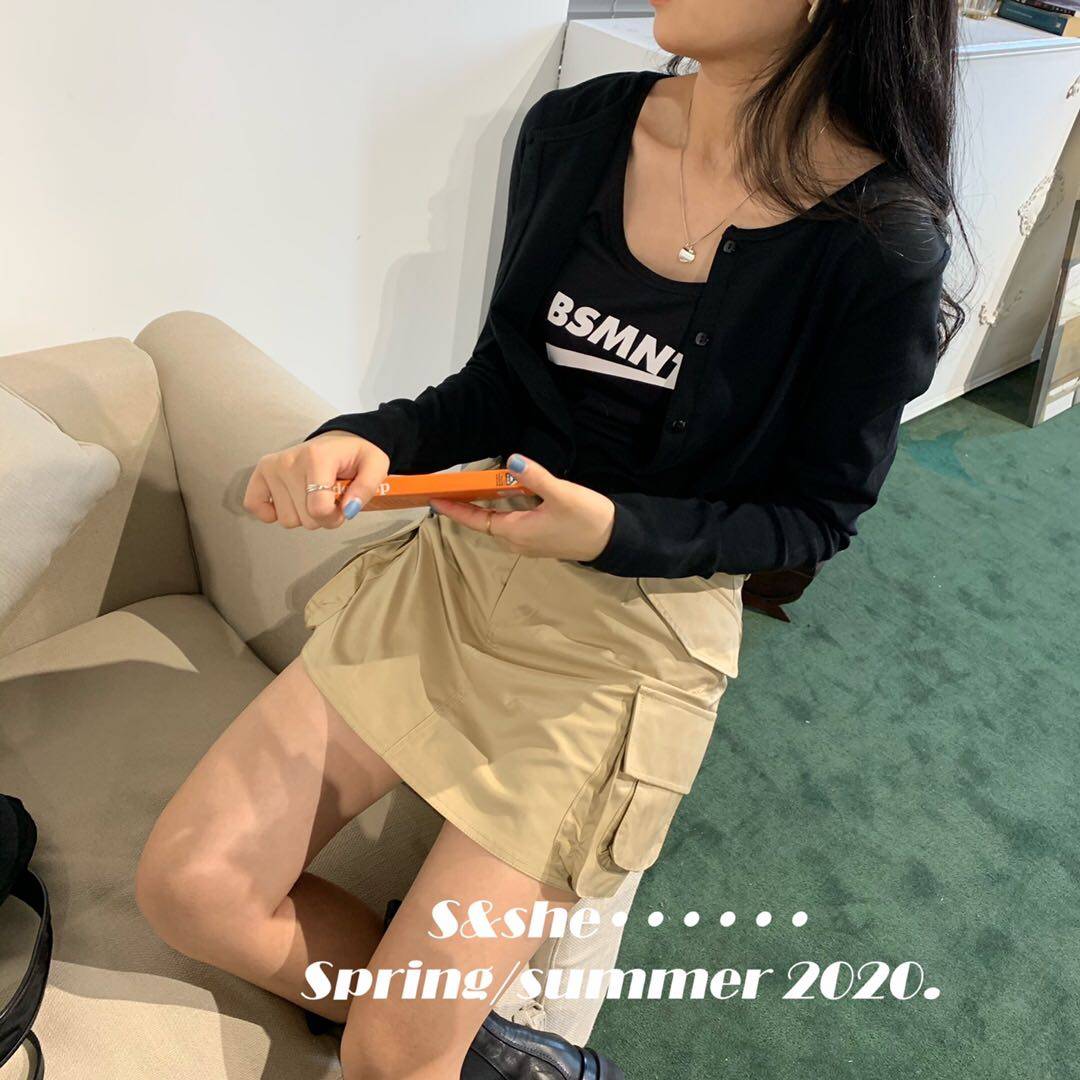 s&she新款2020春季女装印花女t 小胖家女装店T恤