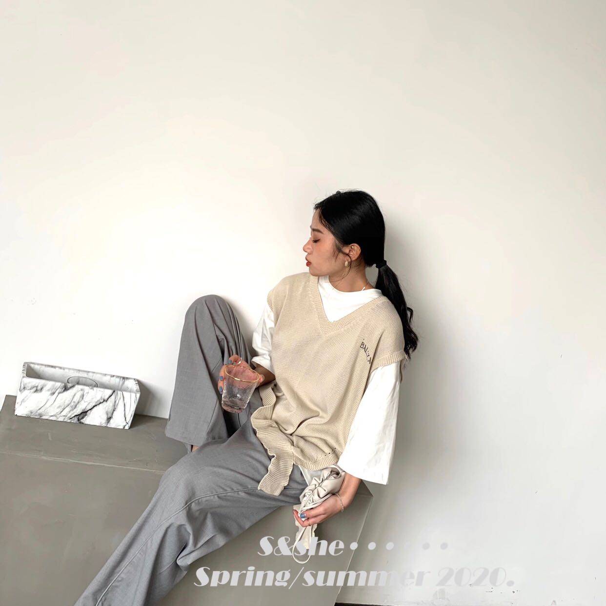 s&she新款2020春季女装韩版t恤 小胖家女装店T恤