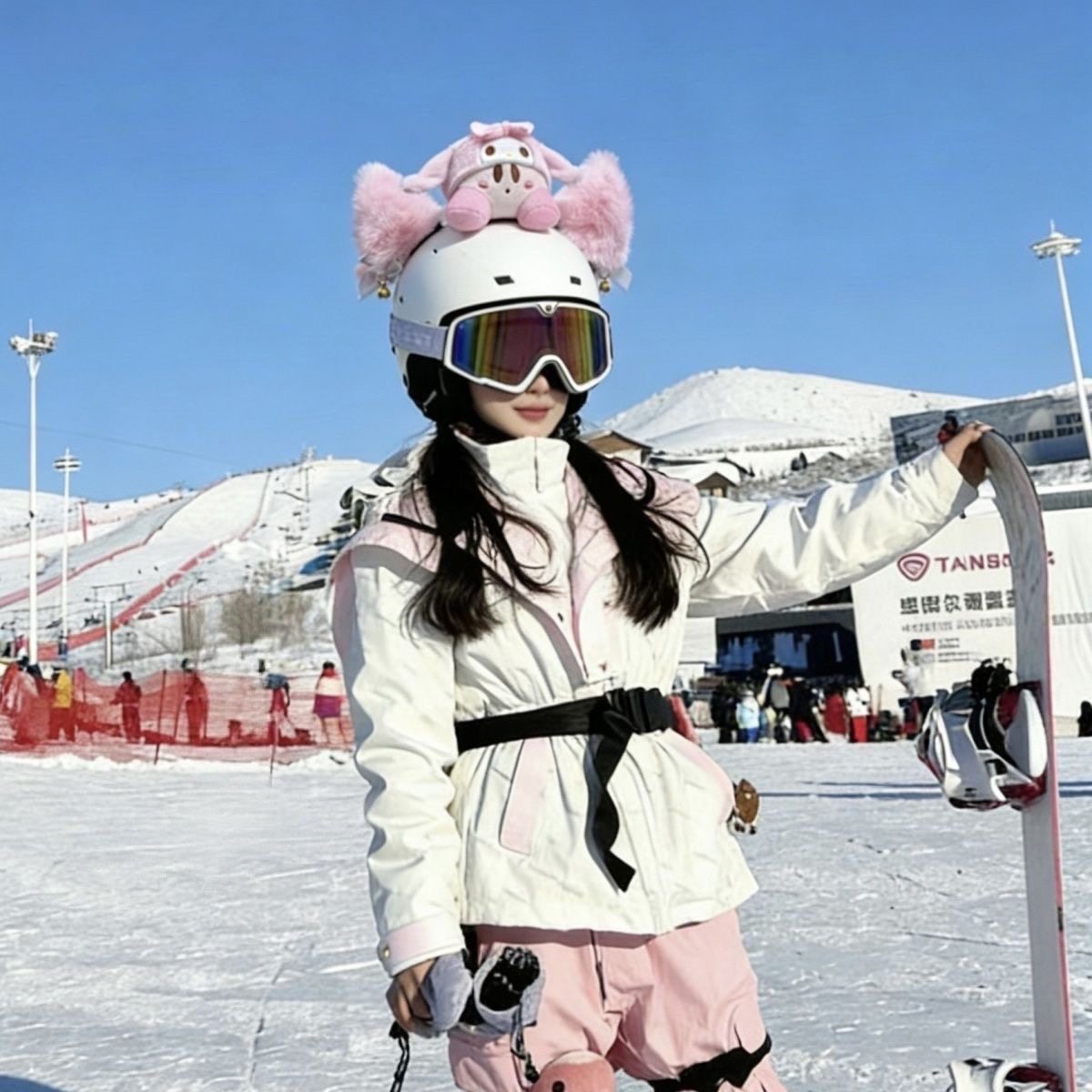 头盔装饰猫耳朵可粘贴滑雪头盔配饰可爱天使翅膀配饰高配兽耳快拆,淘宝优惠券,粉丝福利购,淘宝优惠卷