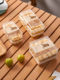Western dessert tiramisu soy milk box transparent