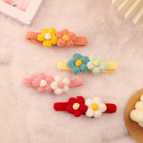 Шарф ручной работы, милый нагрудник, декор, слюнявчик, плетеный чокер